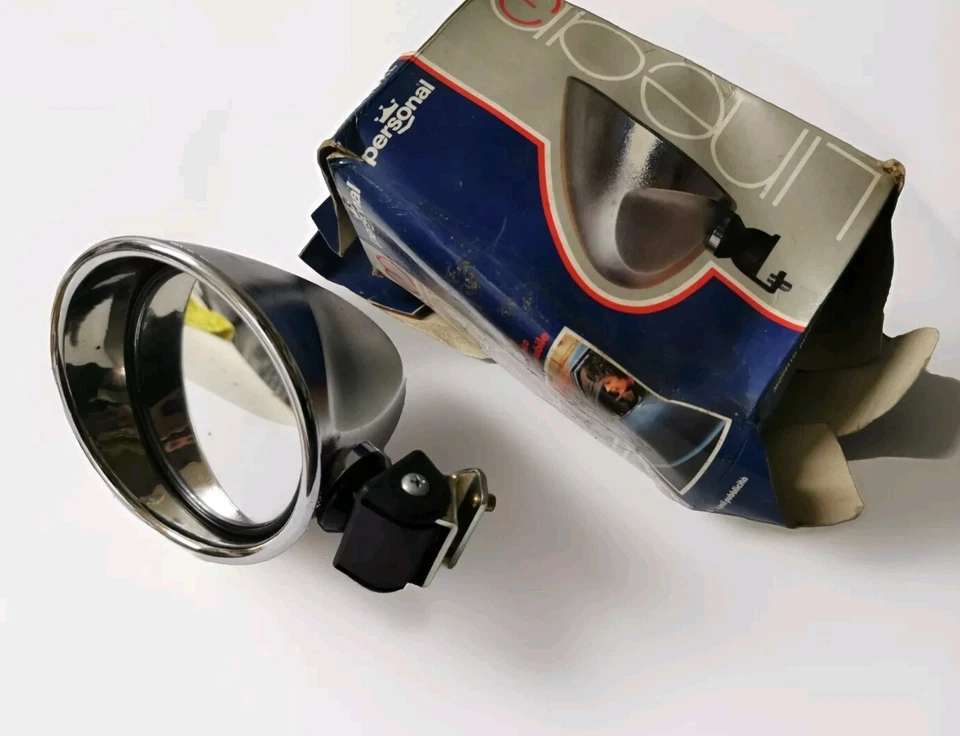 SPECCHIETTO ESTERNO PERSONAL AFTER MARKET AUTO D'EPOCA UNIVERSALE ORIGINALE  Foto 1 de 4