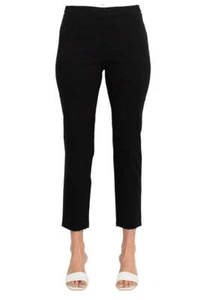 Hope & Harlow Mid Waist Side Button Millennium Ankle Pants - Picture 1 of 5