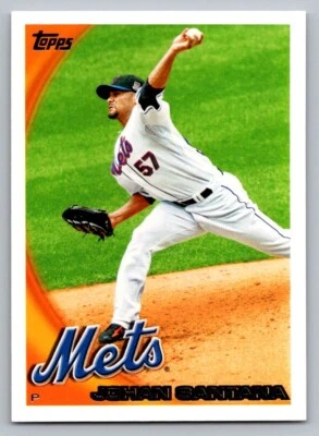 2010 Topps - #573 Johan Santana - Image 1 of 2