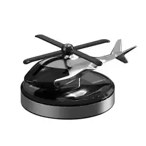 Solar-Powered Rotating Car Air Freshener – Helicopter Aromatherapy Diffuser - Picture 1 of 7
