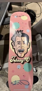 Steve O Johnny Knoxville Jackass Signed Skateboard - Picture 1 of 1