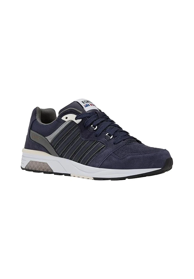 K-Swiss SI 18 Rannell SDE Zapatillas De Ante Para Hombre 07951 Azul - Imagen 1 de 4