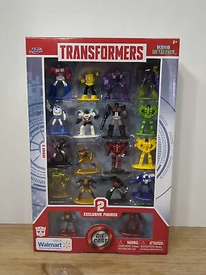 Jada Nano Metalfigs Transformers Series 2 18 Figure Pack 2 Exclusive Walmart New - Image 1 of 4