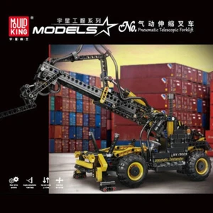 MOULDKING 19009 Pneumatic Telescopic Forklift with 803 pieces - Picture 1 of 4