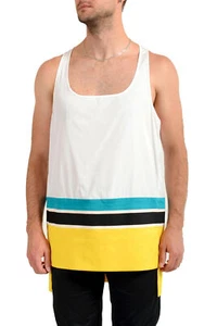 Dsquared2 Men's Multi-Color Sleeveless T-Shirt Tank Top US S IT 48 - Picture 1 of 4