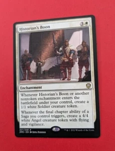 MTG Dominaria United Commander Rare HISTORIAN'S BOON NM - Bild 1 von 1