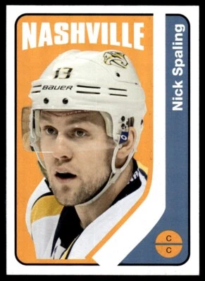 2014-15 O-Pee-Chee RETRO  Nick Spaling Nashville Predators #184 R3 - Image 1 of 2