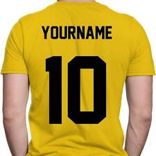 Sport Names Football Numbers Iron-On T-Shirt Transfer Rugby Style Decal Vinyl