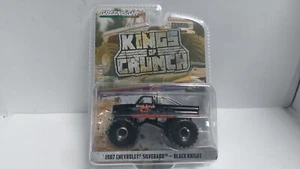 Greenlight 49150C 1987 Chevy Silverado - Black Knight 1/64 - Bild 1 von 1