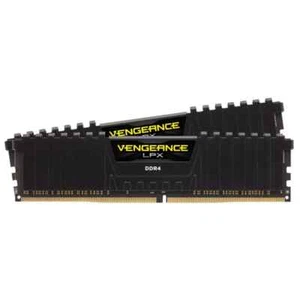 16GB DDR4 Corsair (2x8GB) CMK16GX4M2E3200C16 3200MHz Vengeance LPX BLACK RAM - Photo 1/4