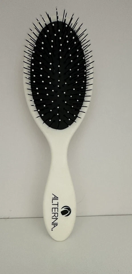 Alterna CAVIAR White Hair Brush Detangling Hair Brush White & Black Brush - Image 1 of 4