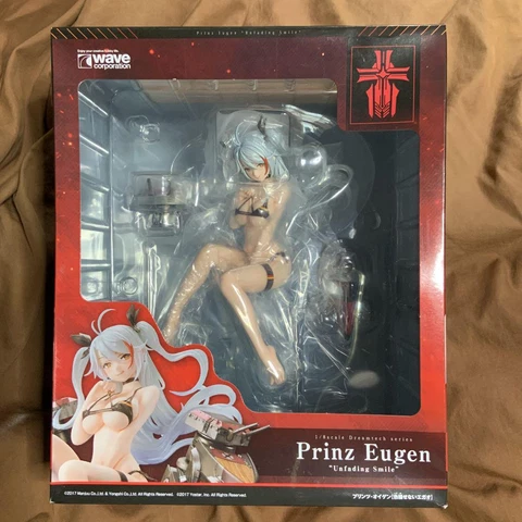 Wave Dream Tech Azur Lane Prinz Eugen Smile Never Fades 1/8 PVC Figure Japan Cover