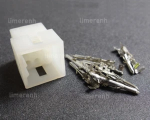 2PS Molex 9-pin Plug for KENWOOD TK690 TK790 TK890 Radio external Speaker Jumper - Afbeelding 1 van 4