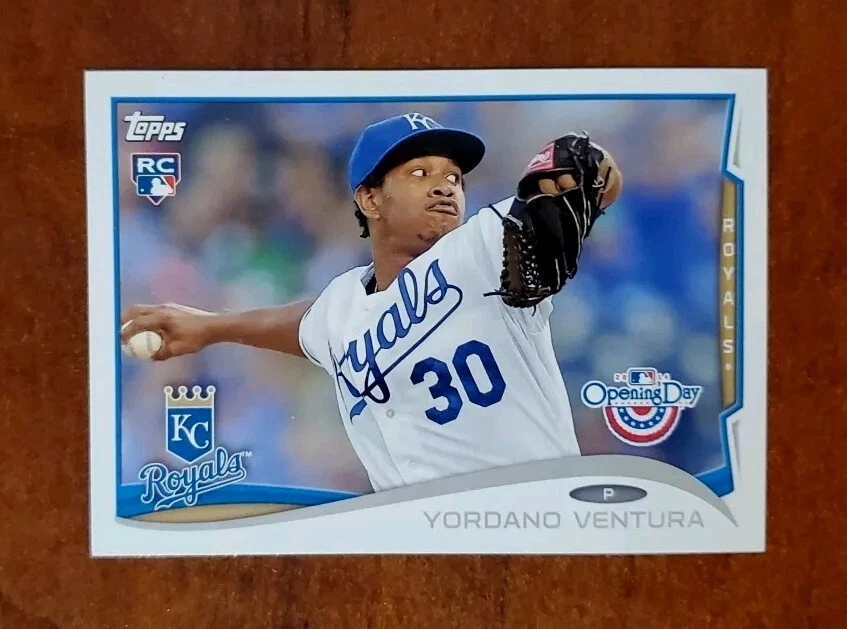 2014 Topps Opening Day Yordano Ventura #4 Rookie RC - Image 1 of 1