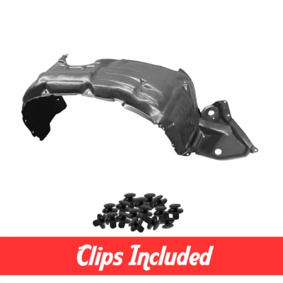 Right Side Fender Liner w/ Clips For 2014-2019 Toyota Highlander 2.7L TO1249194 - Image 1 of 3