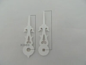 paire d'aiguille de coucou avec trou carré 4x4 mm 32 / 43 mm pour cadran 9 cm - Picture 1 of 1