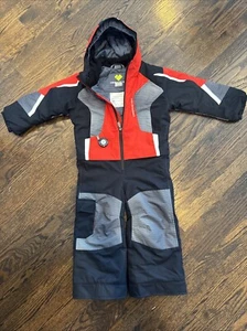 Obermeyer Ski Suit One Piece Snowsuit Onsie Youth Kids Size 4 I-grow - Picture 1 of 4