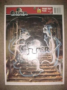 Casper der Geist 12-teiliges Rahmen Tablett Puzzle aus VHS/DVD 8269 Film Vintage 1995 - Bild 1 von 6