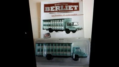 1/43 Camion Berliet Stradair 10 cochonnière 1968 Ixo Hachette collection 9 Neuf  - Photo 1/4
