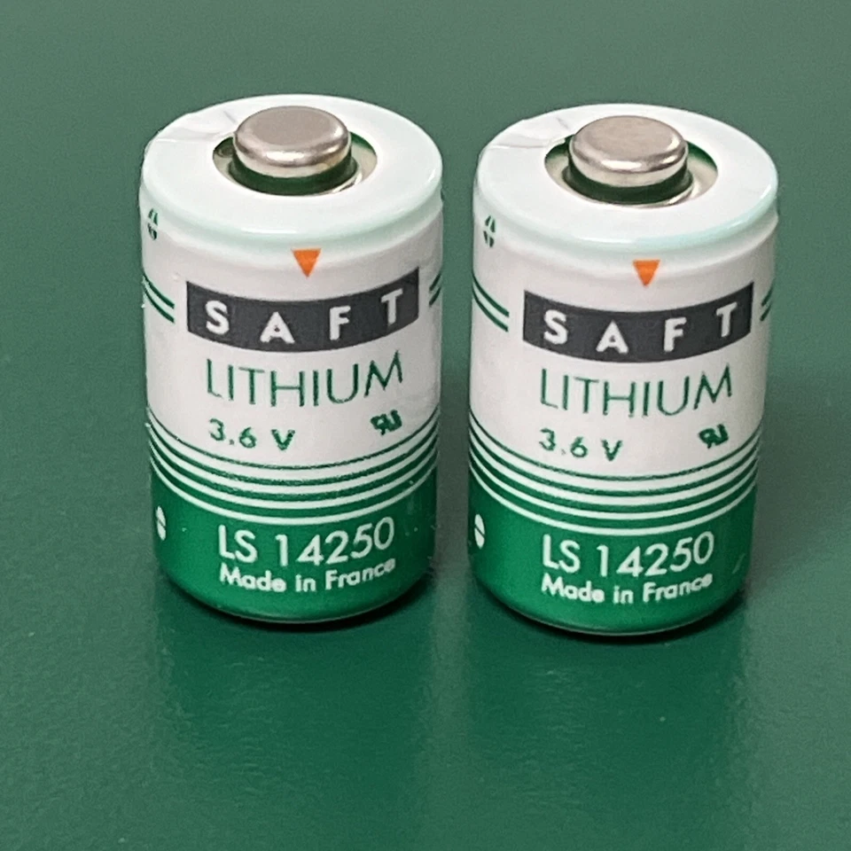 SAFT ~ LS14250 ~ LITHIUM BATTERY,NONRECHARGEABLE (LOT OF 2) 3.6 VOLT - Image 1 of 1