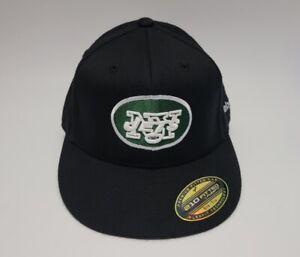 New York Jets NFL Football Reebok Stretch Flex Fit Hat Fitted Sz 7 1/4 Cap NY NJ