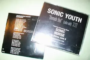 Sonic Youth Promo CD Menge Naturweg Bett Jugendliche Gegen Faschismus - Bild 1 von 1