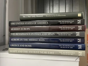 Set 8 The Metropolitan Museum of Art Books: From Ancient Egypt To Usa W/ Extra - Picture 1 of 13