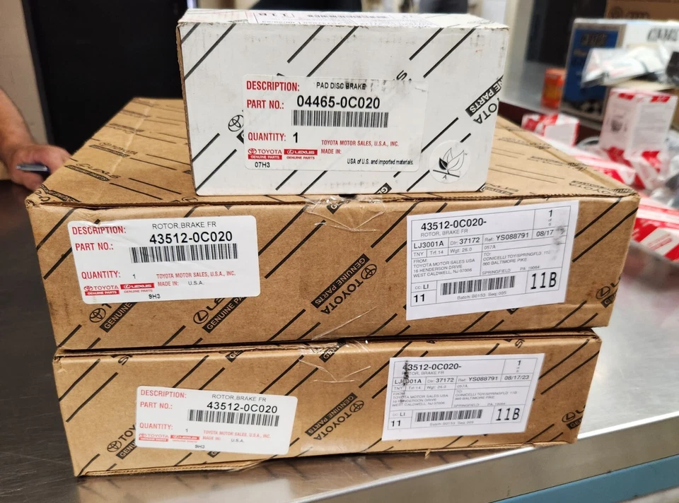 Toyota 435120C020 Genuine OEM Factory Original Rotor