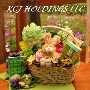 An Easter Festival Deluxe Gift Basket, Easter Basket, Filled Easter Basket - Bild 1 von 2