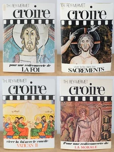 Croire Pour une redécouverte de la foi Th. Rey-Mermet 1976 4 tomes COMPLET - Picture 1 of 10