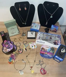 DISNEY JEWELRY WATCHES & ACCESSORIES W/ ALEX & ANI, 2 STERLING SILVER 925 & MORE - Picture 1 of 12