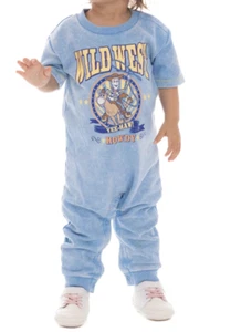 Toy Story Baby's Graphic Romper with Short Sleeves, Sizes 0/3M color BLUE - Picture 1 of 8
