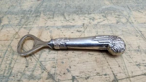 Sterling Silber Art Deco, Blatt Flaschenöffner 6" - Bild 1 von 7