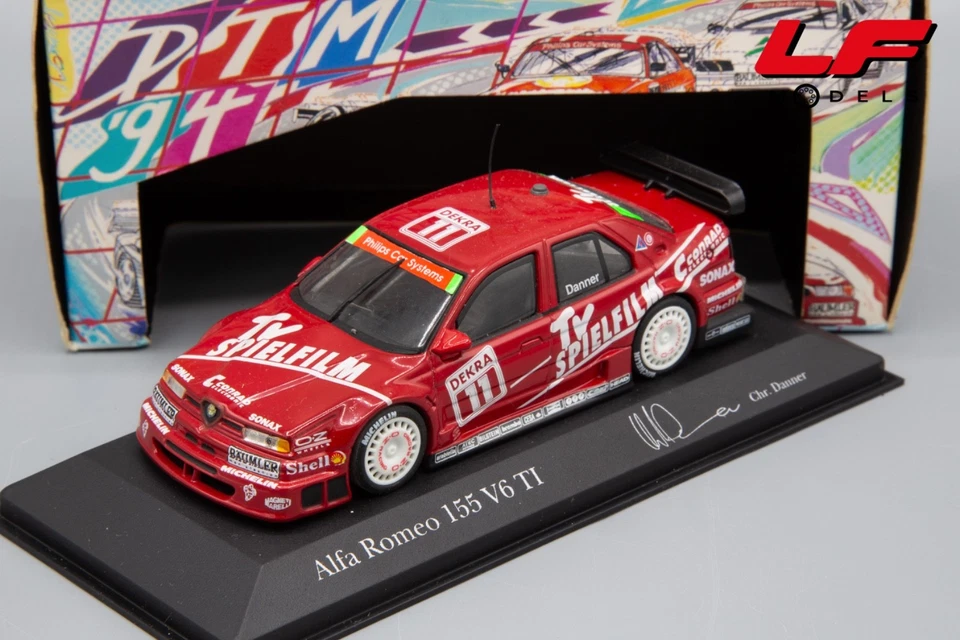 1:43 Alfa Romeo 155 V6 TI DTM 1994 Team Schubel Chr. Danner - Minichamps - Immagine 1 di 3