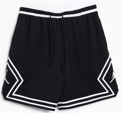 Nike Jordan Diamond Shorts Mens Dri Fit Black White Basketball HF9910 010  NEW - Image 1 of 4