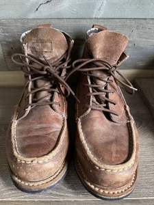 G.H.Bass Quail Hunters Chukka Tan Leather Boot Men’s Size 10 - Picture 1 of 9