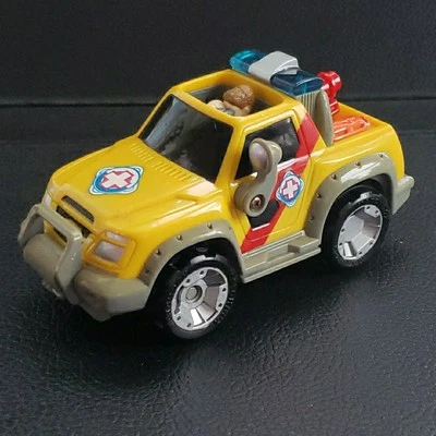 MATCHBOX 6" Beach Patrol Rescue Net Motorized Toy Truck Light/Sound TESTED - Image 1 of 4
