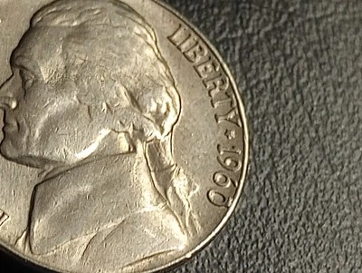 ERROR COIN DIE CHIPS DATE Nickel #2006 Error Collection - Image 1 of 4