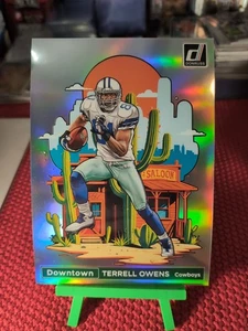 2024 Panini Donruss - JUMBO Downtown! Terrell Owens #8 oversized downtown rare  - Picture 1 of 5