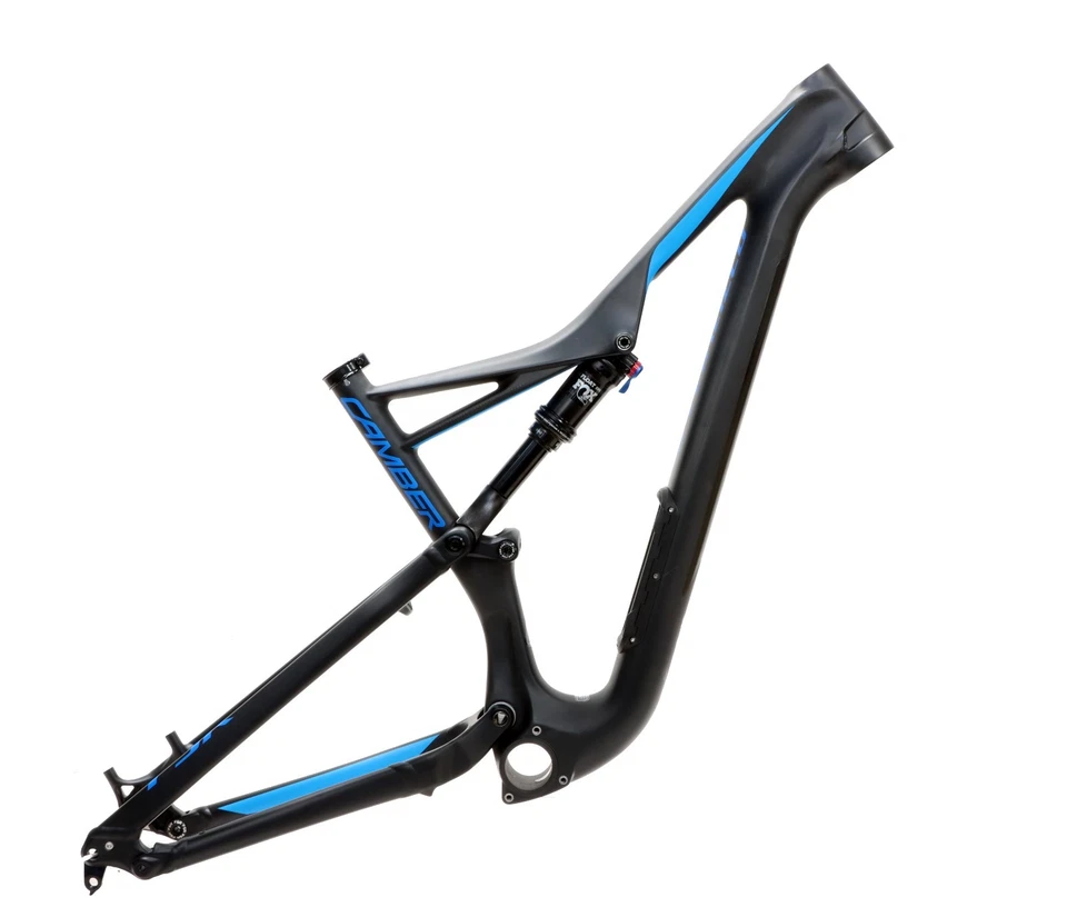 Cuadro Specialized Camber Comp Carbon 2017 27,5" mediano M carbono/azul 650b NUEVO Foto 1 de 4