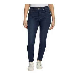 Jessica Simpson High Rise Stretch Skinny Jeans Womens Plus Size 22 Dark Blue - Picture 1 of 6