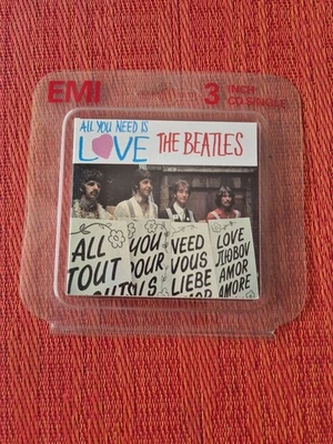 EMI Mini 3 Inch CD Single Neu in Folie The Beatles All You Need Is Love - Bild 1 von 4