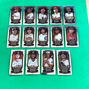 14 Diff . 2024 TOPPS  ALLEN GINTER CHROME mini . HARPER , ROJAS , WOO , LOOK , A - Picture 1 of 1