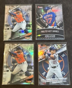 2015 Bowman's Best Jose Altuve Refractor #56 x 2 + ‘16 BB + Multi Hit Games - Picture 1 of 2