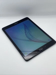 Samsung Galaxy Tab A SM-T555 9.7" 4G LTE (Unlocked) 16GB Black Tablet. - Picture 1 of 10