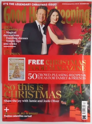 Good Housekeeping magazine Dec 2025 Jamie & Jools Oliver: So this is Christmas
