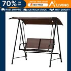 2 Seater Outdoor Swing Chair Canopy Garden Bench Patio Furniture Uv Protected