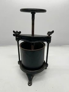 Vtg Antique NR Street & Co Sensible Press Lard Fruit Apple Cider 4 Qt - Picture 1 of 17