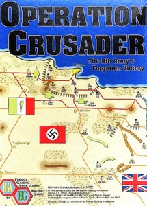 Fresno Gaming Wargame OPERATION CRUSADER Boxed Edition (1991) FGA 9102-B      b3 - Picture 1 of 2