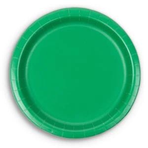 CEG Paper Lunch Plates, Emerald Green (79112B) - Picture 1 of 2